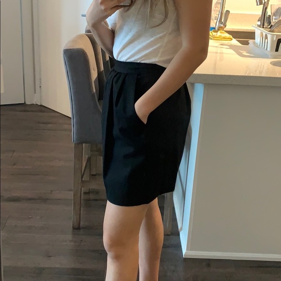 Aritzia wool skirt with pockets - Picture 3 of 5